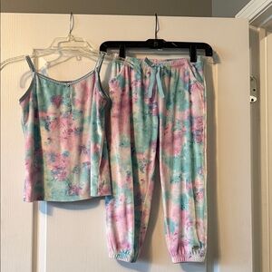 Matching Tie-Dye Pajama Set for Child and American Girl doll